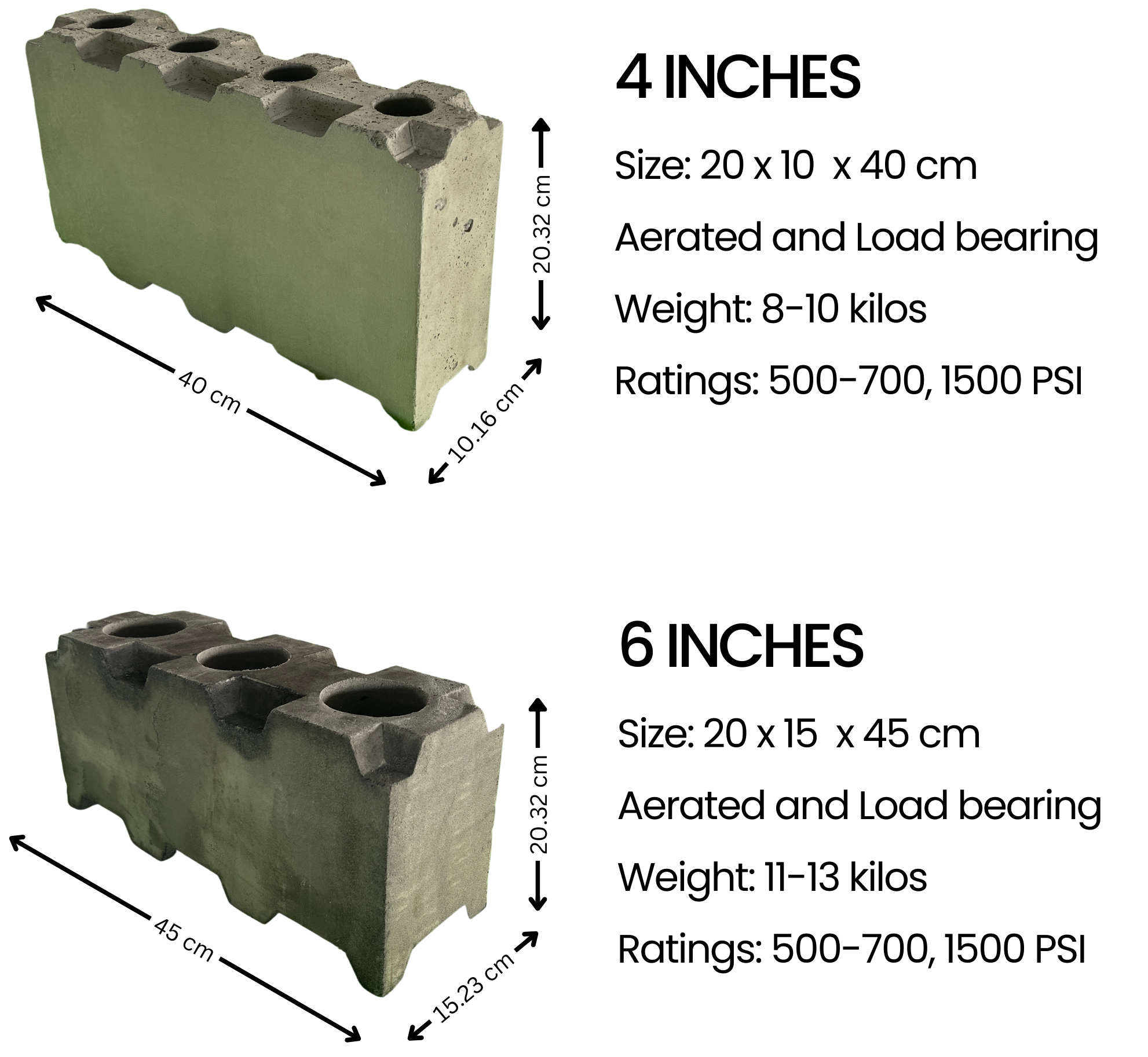 CrossBlocks Interlocking Concrete Block